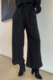 Suki Night Sky Wide Leg Pant Black /6=